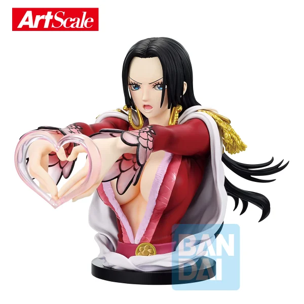 BANDAI Boa Hancock (Devil's Night) "One Piece", Ichibansho Art Scale Figure - ONE PIECE