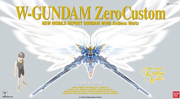 BANDAI HOBBY PG Wing Gundam Zero Custom - Mobile Suit Gundam Wing