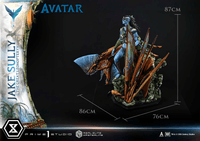 Real Elite Masterline Avatar (Film) Jake Sully & The Great Leonopteryx Avatar Legacy Collection Deluxe Version 2