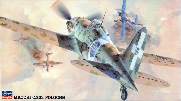 Hasegawa [JT32] 1:48 MACCHI C.202 FOLGORE - Scale Kits