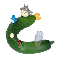 Totoro and Vegetable single vase - Cucumber "My Neighbor Totoro" (Box/3) 2