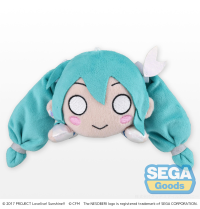 NESOBERI (Lay-Down) "Love Live! Sunshine!! x Hatsune Miku" Plush "Hatsune Miku" (S) 2