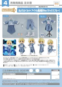 GOOD SMILE COMPANY Nendoroid Doll Outfit Set: Idol Outfit - Boy (Sax Blue) - Figure Accessories - photo 10