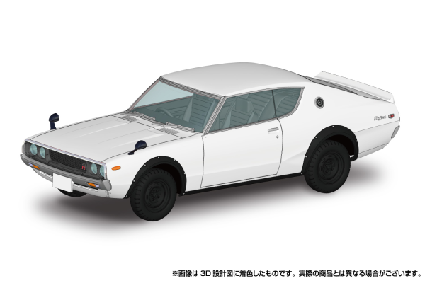 1/32 NISSAN C110 SKYLINE GT-R(WHITE)