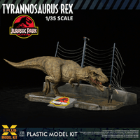 1/35 Scale Plastic Model Kit Jurassic Park Tyrannosaurus rex 4