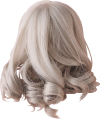 Harmonia Series Original Wig (One Curl/Ash Gray) 2