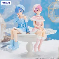 FuRyu Re:ZERO -Starting Life in Another World-　Noodle Stopper Figure -Ram Snow Princess Pearl Color ver.- - Re:ZERO -Starting Life in Another World- - photo 6