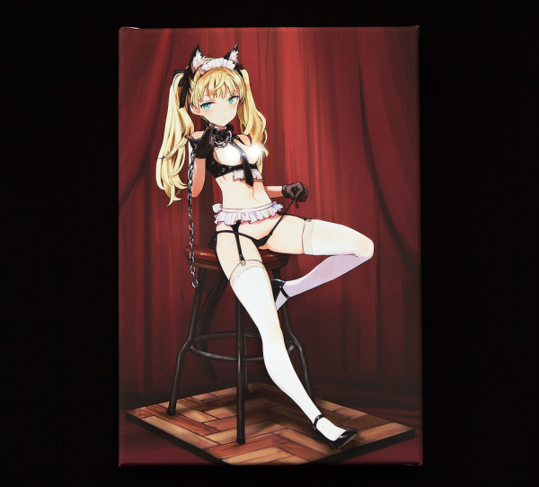 Illustration Canvas Board Nora