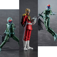 Principality of Zeon Army Soldier 04-06 (Normal Suit Soldier & Char Aznable) 3