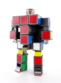 RUBIK'S CUBE ROBO "RUBIK'S CUBE", TAMASHII NATIONS CHOGOKIN 15
