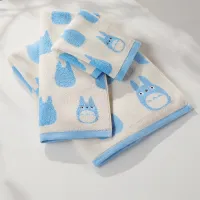 Marushin Medium Blue Totoro - Studio Ghibli Silhouette Series (Wash Towel) - Studio Ghibli - photo 2