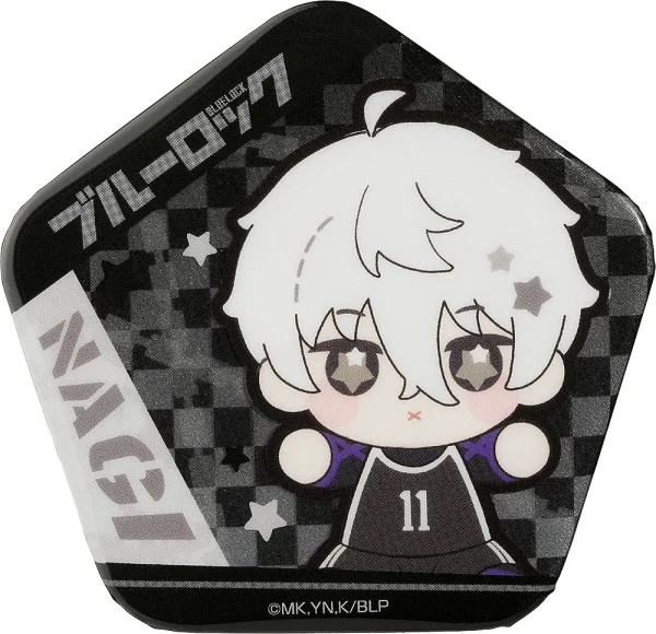 HUGGY Series Pinback Button Nagi Seishiro