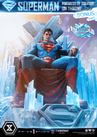 Throne Legacy Superman (Comics) Superman Fortress of Solitude on Throne (Design by Gabriele Dell'Otto) Ultimate Bonus Version 53