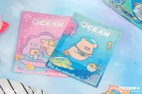 TOYZEROPLUS LuLu the Piggy Ocean - Glitter A4 Folder (Diver ver.) - LuLu The Piggy - photo 3