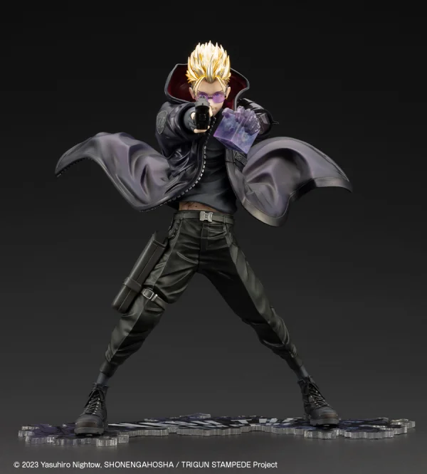 KOTOBUKIYA ARTFX J Vash the Stampede -The Gunman in Black- TRIGUN STAMPEDE Ver. - Trigun