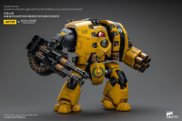 Imperial Fists Leviathan Dreadnought with Cyclonic Melta Lance and Storm Cannon 4