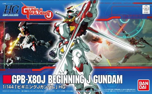BANDAI HOBBY HG 1/144 Beginning J Gundam - Mobile Suit Gundam: OVAs and Side Stories