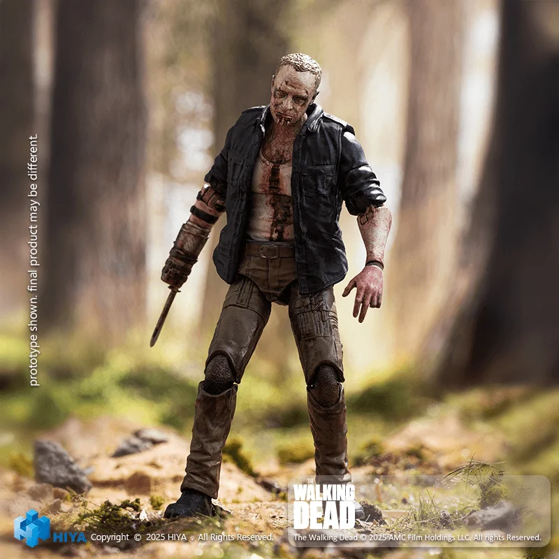 HIYA TOYS The Walking Dead Merle Walker Version Action Figure - The Walking Dead
