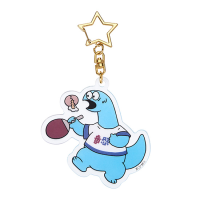 Gal & Dino Glow-in-the-Dark Acrylic Keychain Table Tennis 6