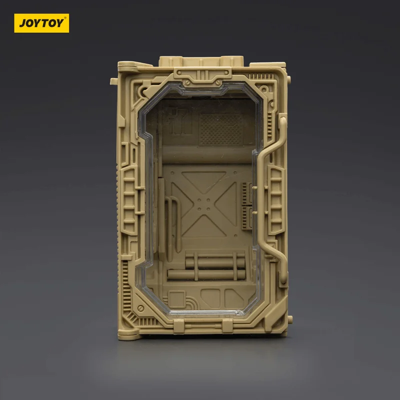 JOYTOY Individual Soldier Hangar Display Case - Ash Yellow C - Display Cases & Storage