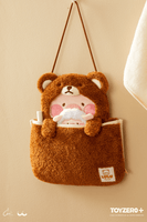 LuLu the Piggy Costume Series - Fluffy Wall Bag (Bear) 4
