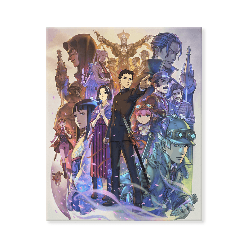 The Great Ace Attorney2 main visual CHARA FINE BOARD