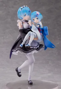 SEGA Re:ZERO -Starting Life in Another World- Figure Rem & Childhood Rem - Re:ZERO -Starting Life in Another World- - photo 3