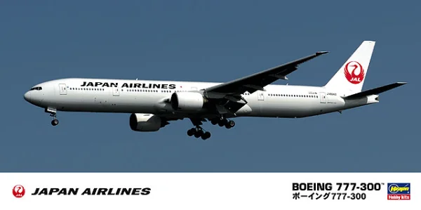 Hasegawa [15] 1:200 JAL B777-300 (NEW MARKING) - Scale Kits
