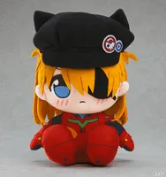 GOOD SMILE COMPANY Kuripan Plushie Asuka Shikinami Langley (Jersey & Casquette Cap) - Rebuild of Evangelion - photo 2