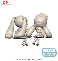fuwa petit Hatsune Miku Series Perching Mini Figure Hatsune Miku Vol.3 (EX) [Pack of: 1 Boyish, 1 Dress] 4