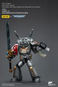 JOYTOY Grey Knights Interceptor Squad Interceptor with Storm Bolter and Nemesis Force Sword - Warhammer 40K - photo 5
