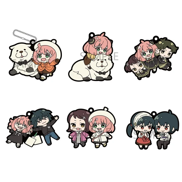 MegaHouse Rubber Mascot Buddycolle SPY×FAMILY vol.2 (1pc / 6pc per box) - SPY x FAMILY