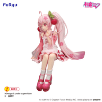 Hatsune Miku Noodle Stopper Figure -Sakura Miku 2025 Wink ver.- 2