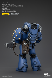 Ultramarines MK VI Tactical Squad Legionary with Bolter& Chainblade 5