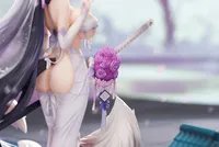 APEX TOYS 1/7 Scale [Azur Lane] Musashi「Purest Wisteria」Ver. with LED Acrylic Display Box Painted Figure w BONUSes - Azur Lane - photo 9
