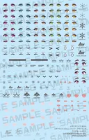 KOTOBUKIYA MEGAMI DEVICE M.S.G YGGDRASIS GARM RIPPER AVALANCHE EYE DECAL SET - Megami Device - photo 1