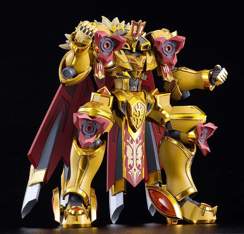 GOOD SMILE COMPANY MODEROID Goldleo: ROYAL METALLIC Ver. - Knight's & Magic