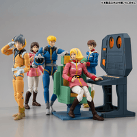 G.M.G. COLLECTION EX Mobile Suit Gundam White Base Bridge Radio operator Desk set【with gift】 10