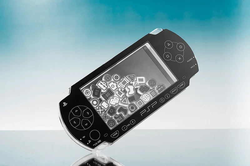GOOD SMILE COMPANY PSP™ (PlayStation™Portable) Rattle Acrylic Stand: Black Ver. - Video Games