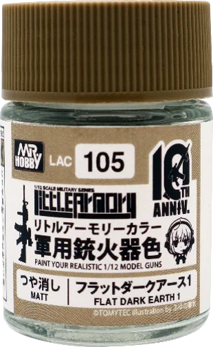 GSI Creos MR. HOBBY FLAT DARK EARTH 1 - Paints