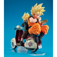MegaHouse DESKTOP REAL McCOY EX Dragon Ball Z Super Saiyan Son Goku & Super Saiyan Son Gohan＆Mortorbike - Dragon Ball Z - photo 4