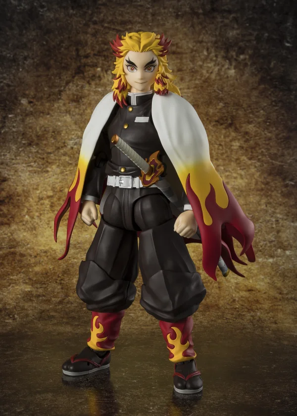 TAMASHII NATIONS Kyojuro Rengoku "DEMON SLAYER", TAMASHII NATIONS S.H.Figuarts - Demon Slayer: Kimetsu no Yaiba