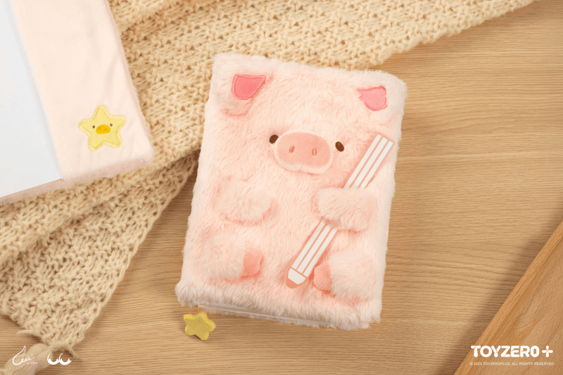 LuLu the Piggy Generic - B6 Plush Note Book