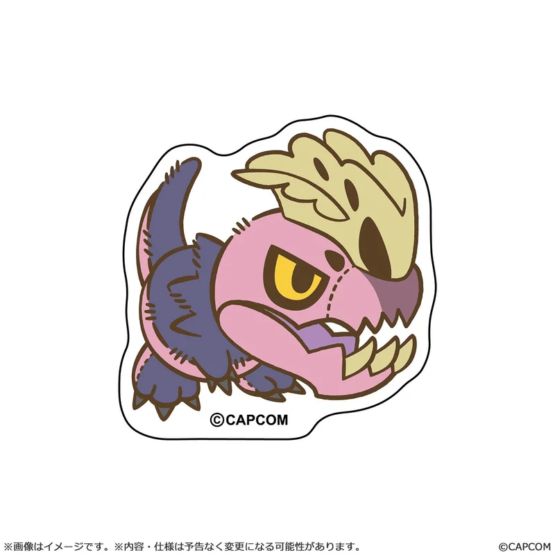 CAPCOM MONSTER HUNTER CHIBI STYLE Die-cut Sticker: Anjanath - Monster Hunter