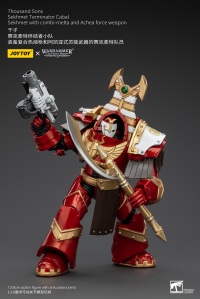 Thousand Sons Sekhmet Terminator Cabal Sekhmet With Combi-Melta And Achea Force Weapon 4