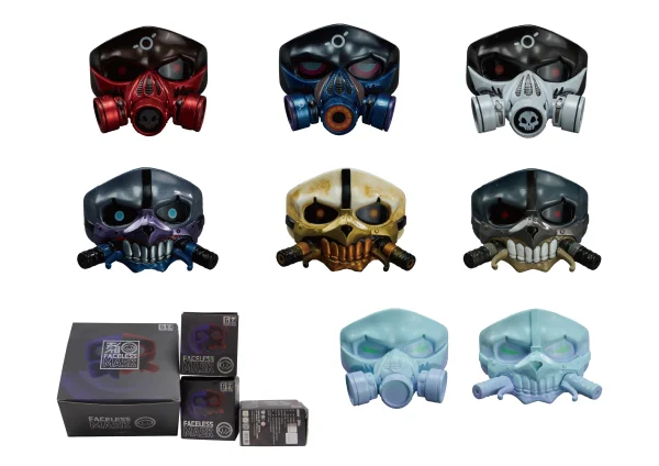 Shenzhen Mabell Animation Development Faceless Mask (Set of 6 Figures) - Blind Boxes