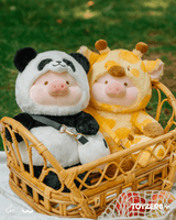 LuLu the Piggy Animal Party - Cheerful Giraffe Lu Plush 6