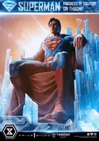 Prime 1 Studio Throne Legacy Superman (Comics) Superman Fortress of Solitude on Throne (Design by Gabriele Dell'Otto) Ultimate Version - DC Comics - photo 18