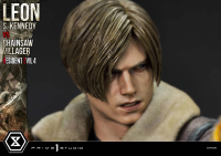 Ultimate Premium Masterline Resident Evil 4 Leon S. Kennedy versus Chainsaw Villager Bonus Version 29