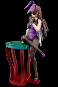 Hakoiri-musume Elfine Phillet wearing flower’s purple bunny costume with Nip Slip Gimmick System - The Demon Sword Master of Excalibur Academy - photo 5